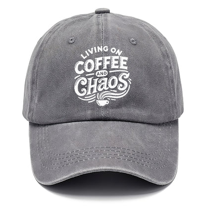 living on coffee and chaos Hat