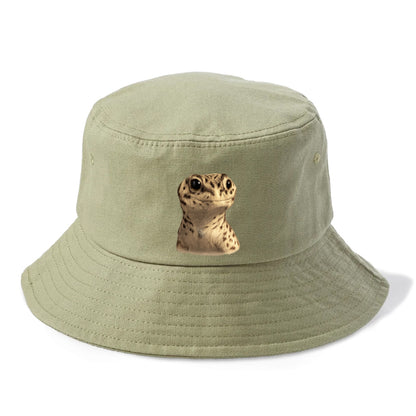 gecko portrait design Hat