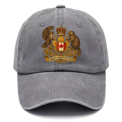 canada heritage maple badge Hat