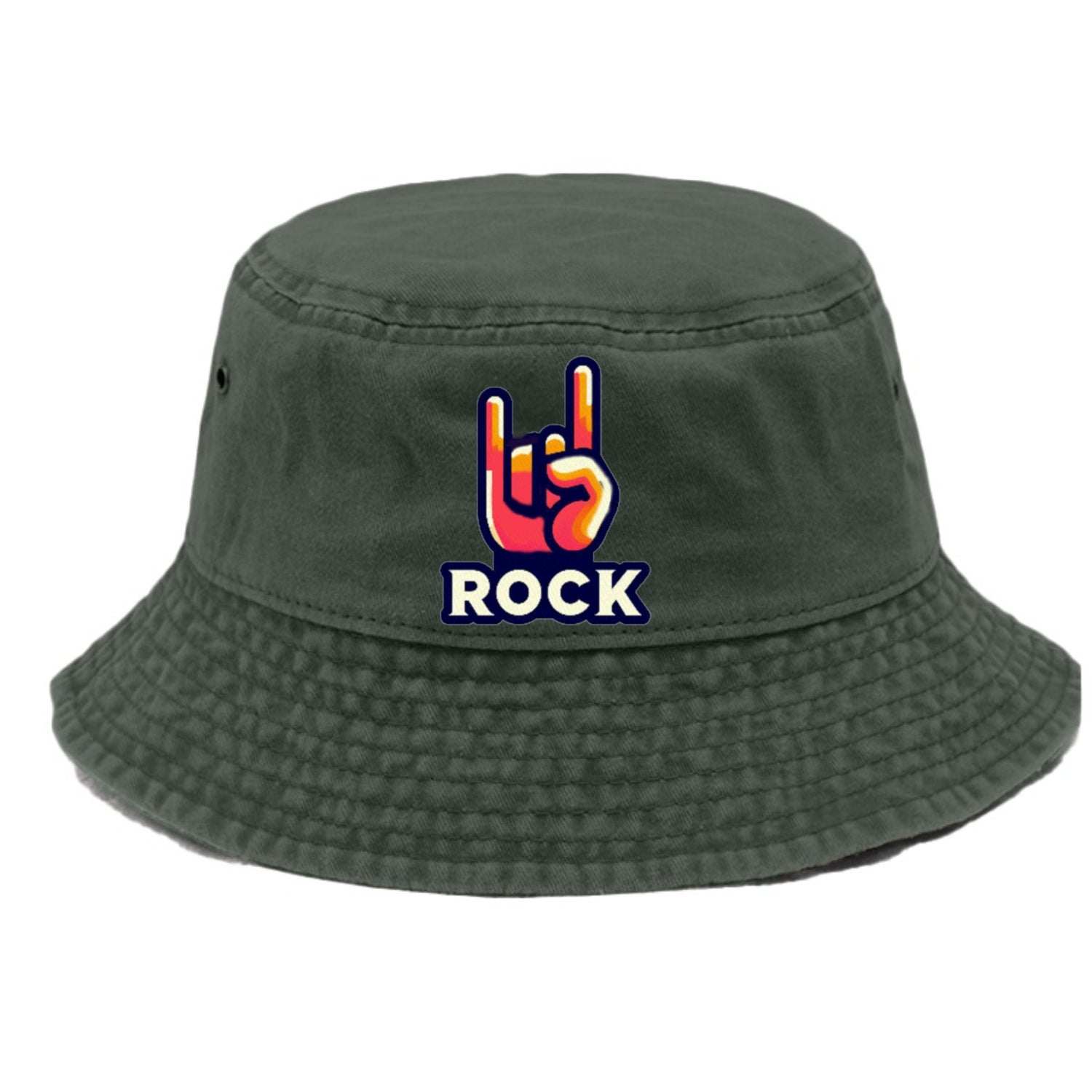 hand horn rock 2 Hat