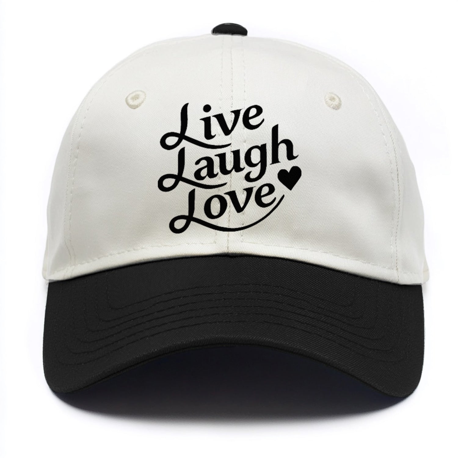 Live Laugh Love Two Tone Cap – Pandaize