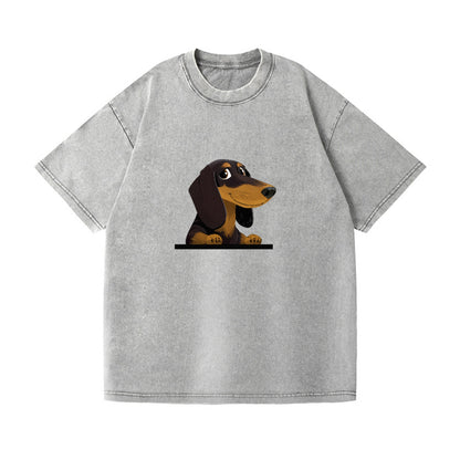 retro-dachshund-playful-spirit Hat