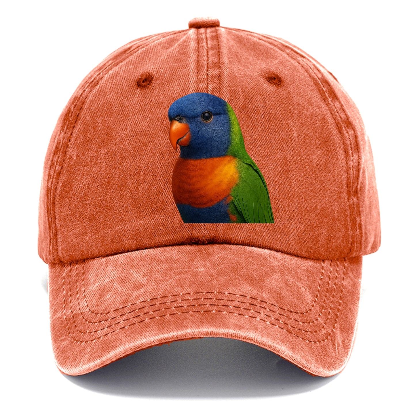 rainbow portrait design Hat