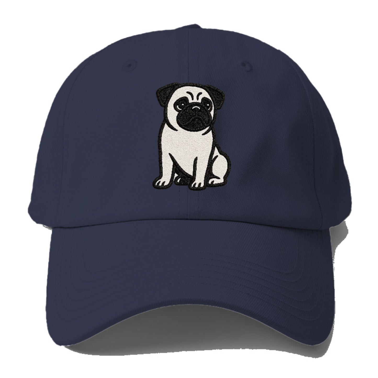 black-pug-charming-companion Hat