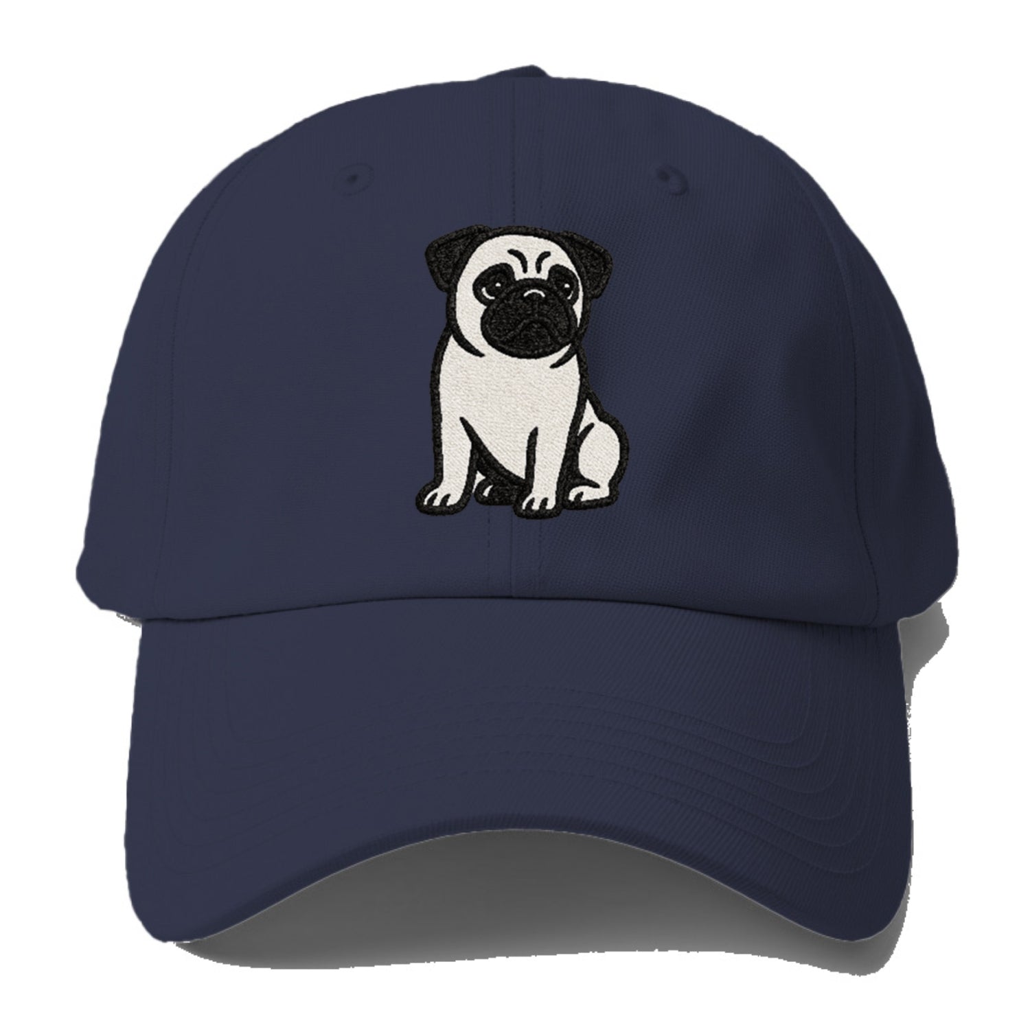 black-pug-charming-companion Hat
