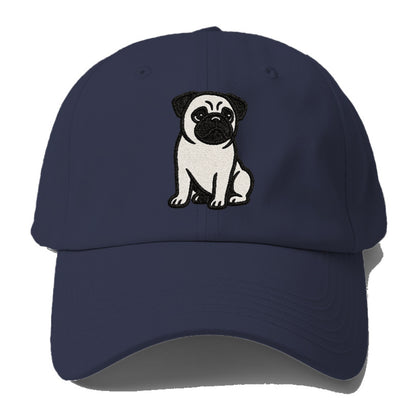 black-pug-charming-companion Hat