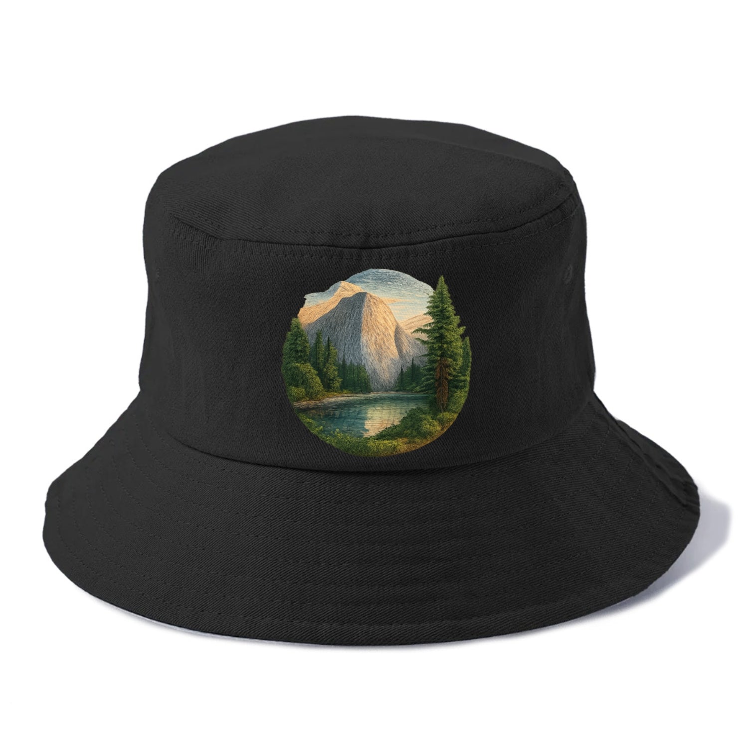 mountain lake serenity Hat