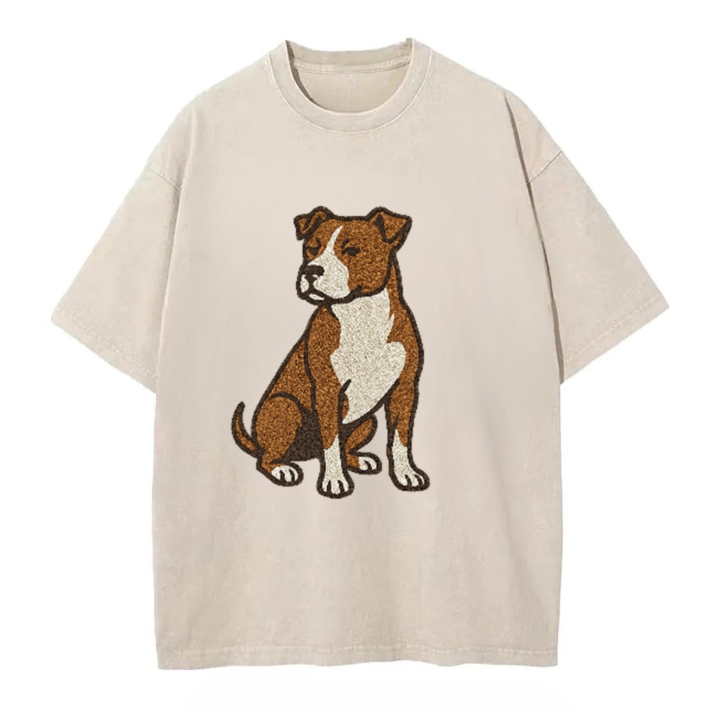 American Pit Bull Terrier Brown And White Pose Hat