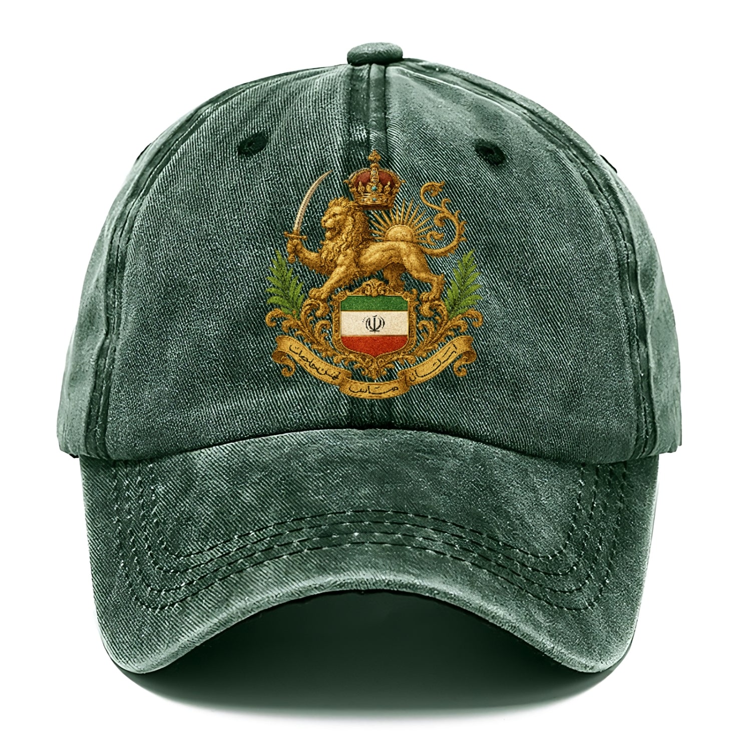 iran heritage lion badge Hat