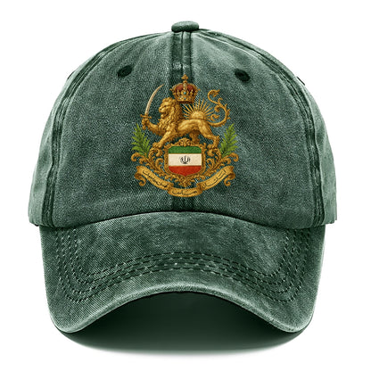 iran heritage lion badge Hat
