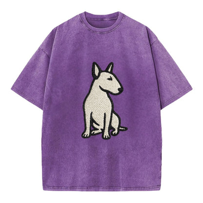 Miniature Bull Terrier White Pose Hat