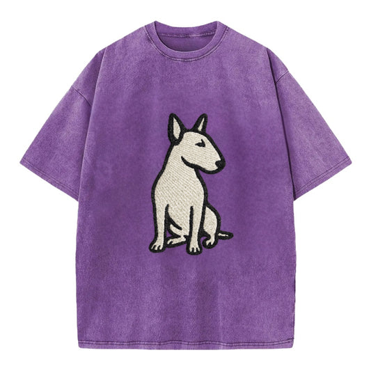 Miniature Bull Terrier White Pose Hat