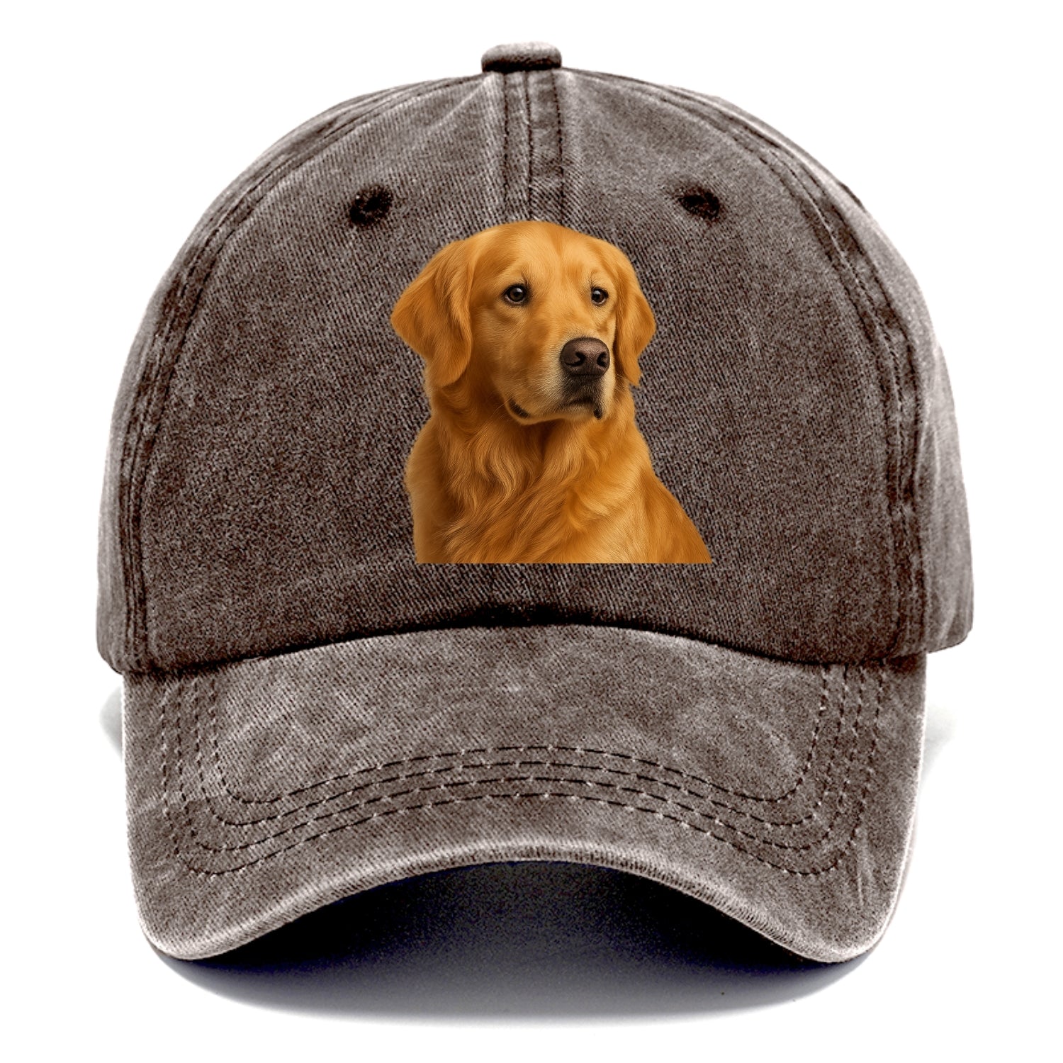 golden retriever loyal companion Hat