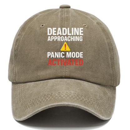 panic mode activated Hat