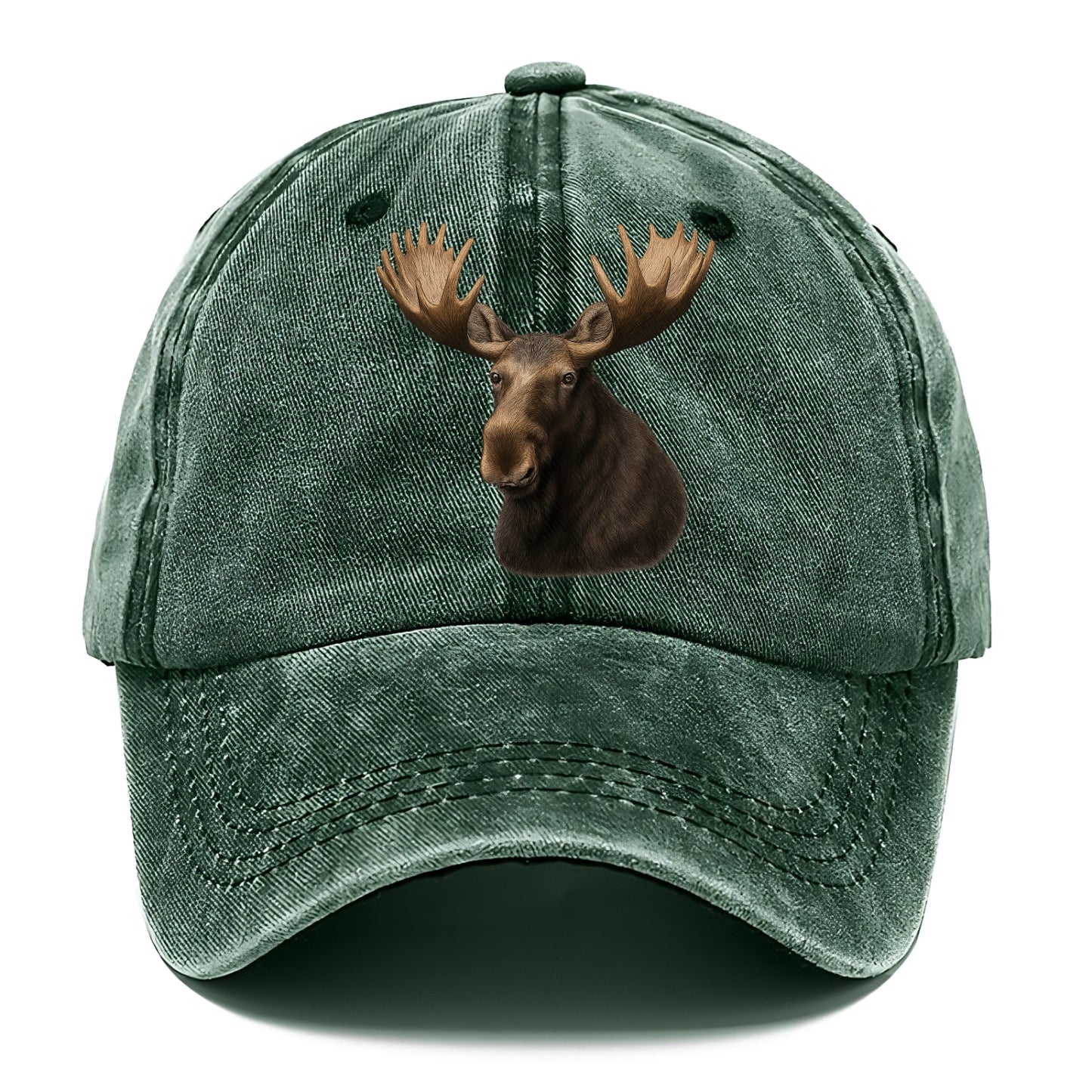 moose portrait design Hat