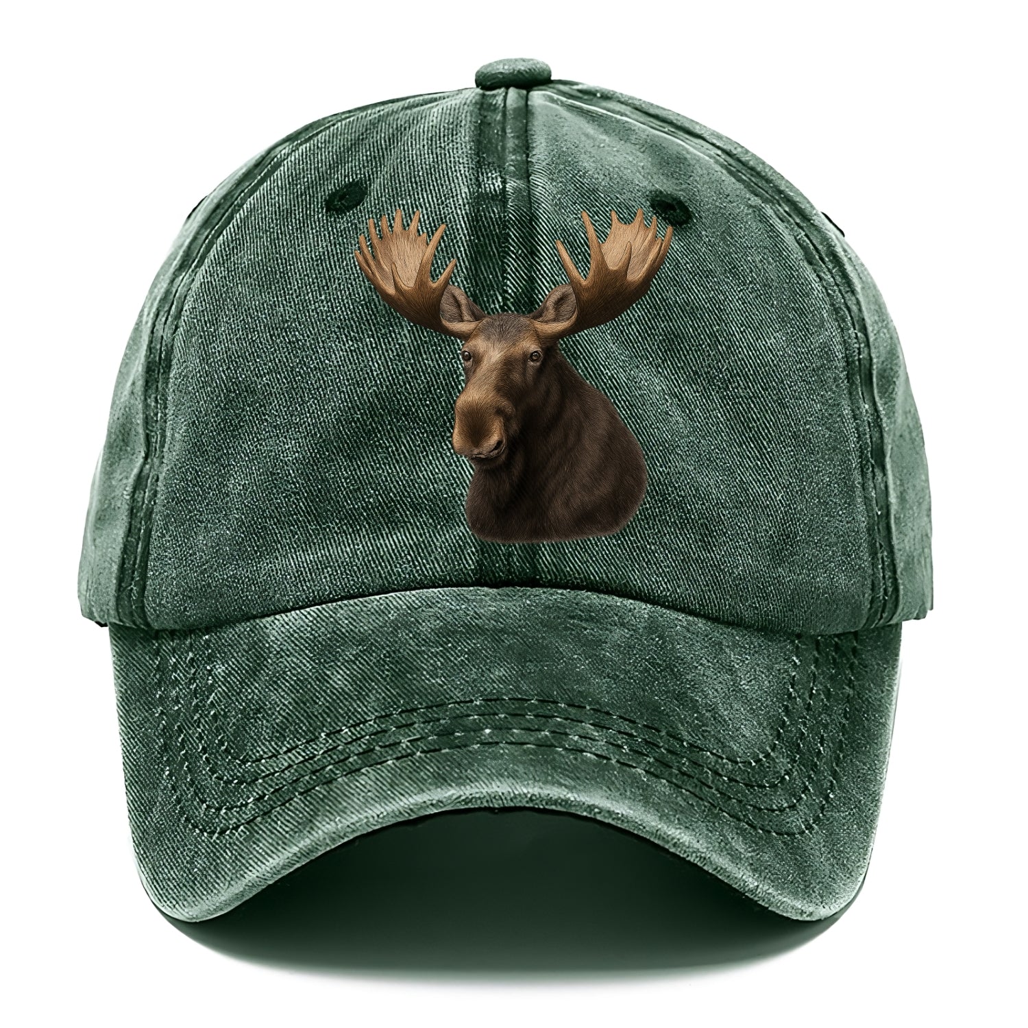 moose portrait design Hat