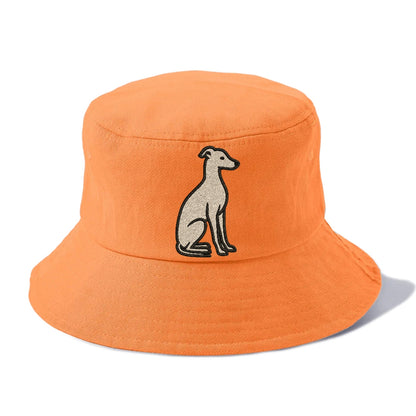 Italian Greyhound Gray Sitting Pose Hat