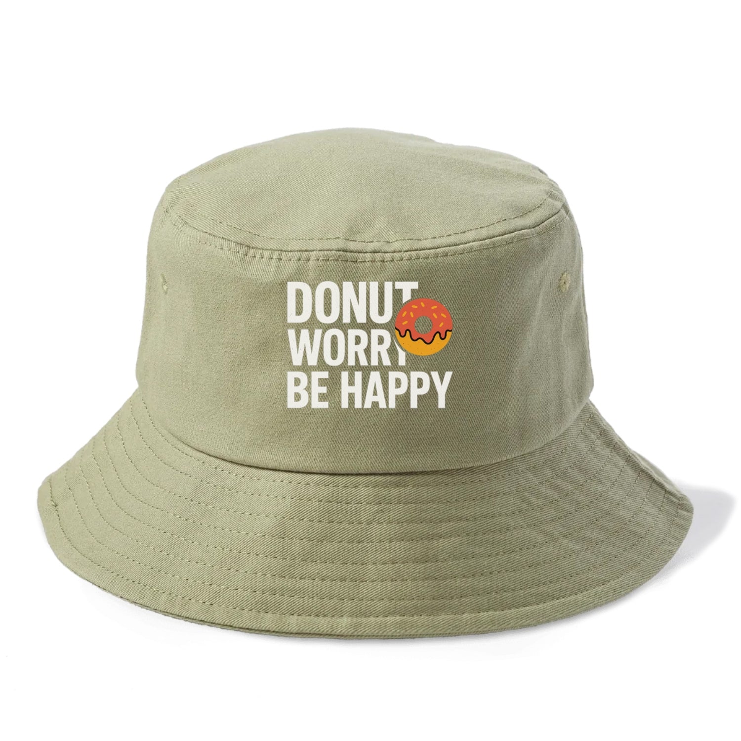 donut worry be happy Hat