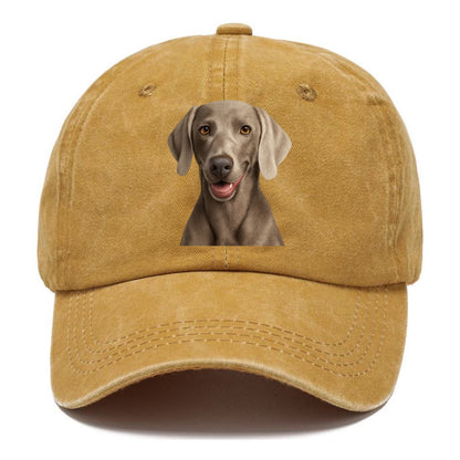 weimaraner portrait design Hat