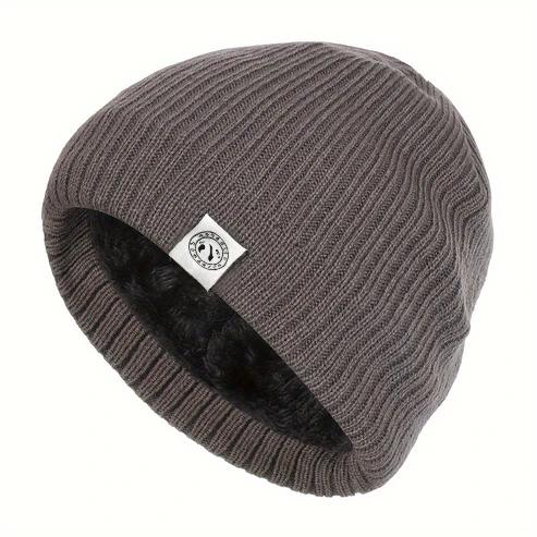 Pandaize Classic Bigfoot Unisex Fleece Beanie - Coldproof, Lightweight & Stylish for Autumn/Winter