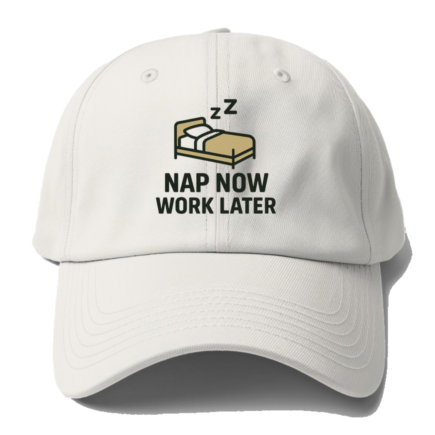 nap now work later Hat
