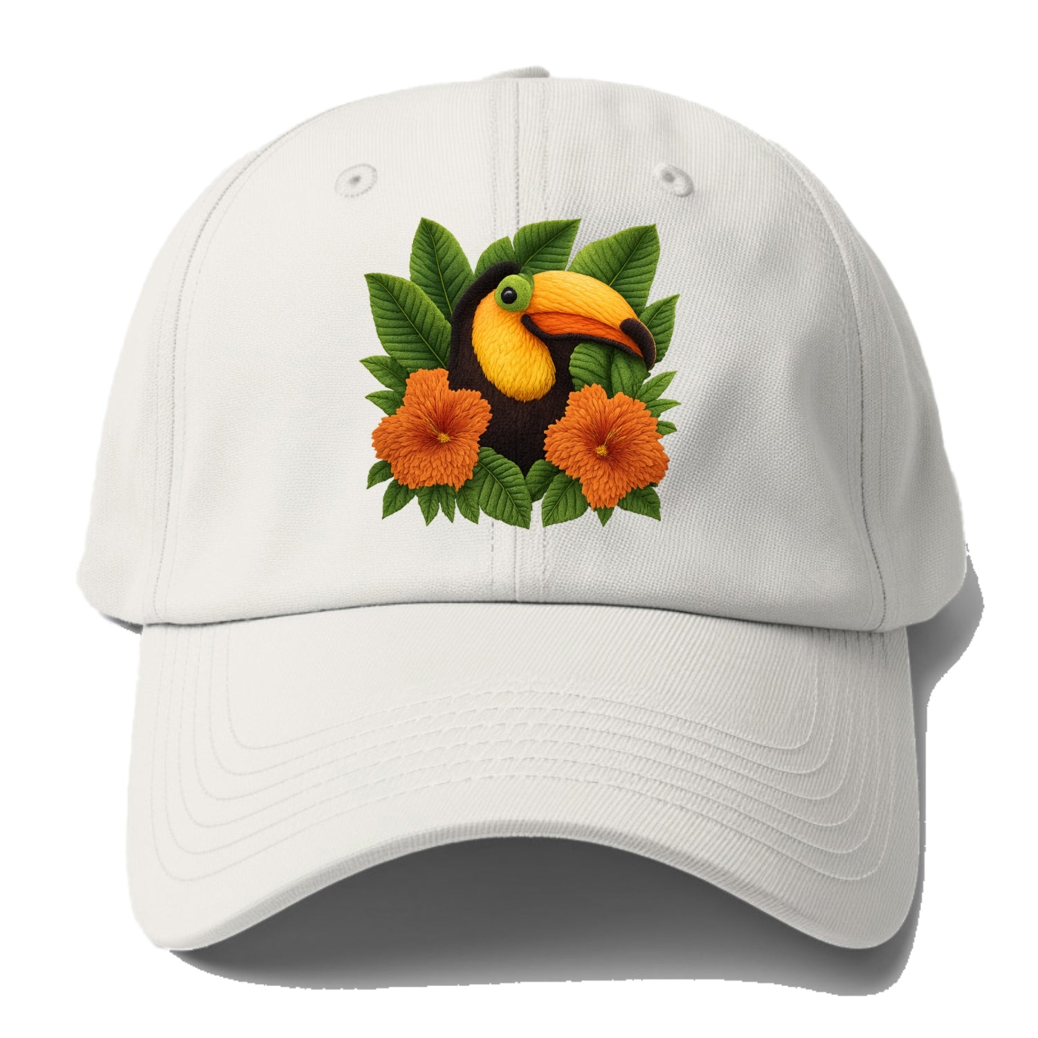 tropical toucan floral paradise Hat