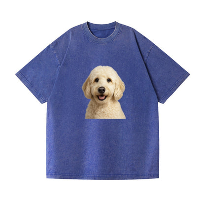 english cream doodle portrait design Hat