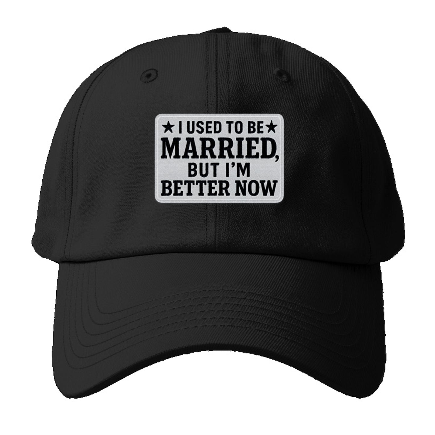 i used to be married but i'm better now Hat