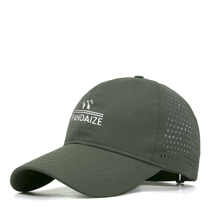 Pandaize Unisex Quick-Dry Mesh Baseball Cap – Lightweight Nylon Sun Protection Hat for Summer