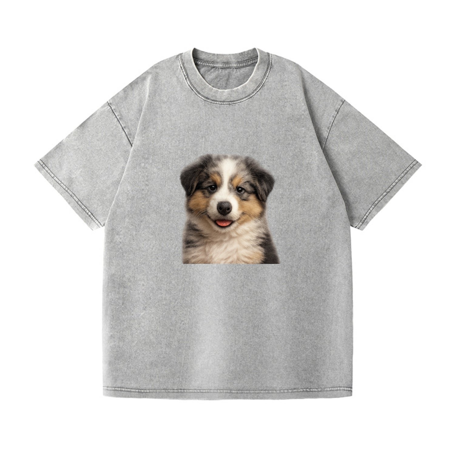 australian shepherd puppy portrait design Hat