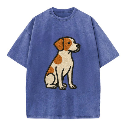 Brittany Spaniel Orange And White Design Hat