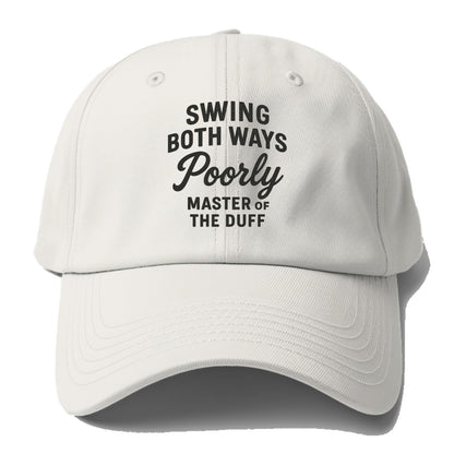 golf swing poorly Hat