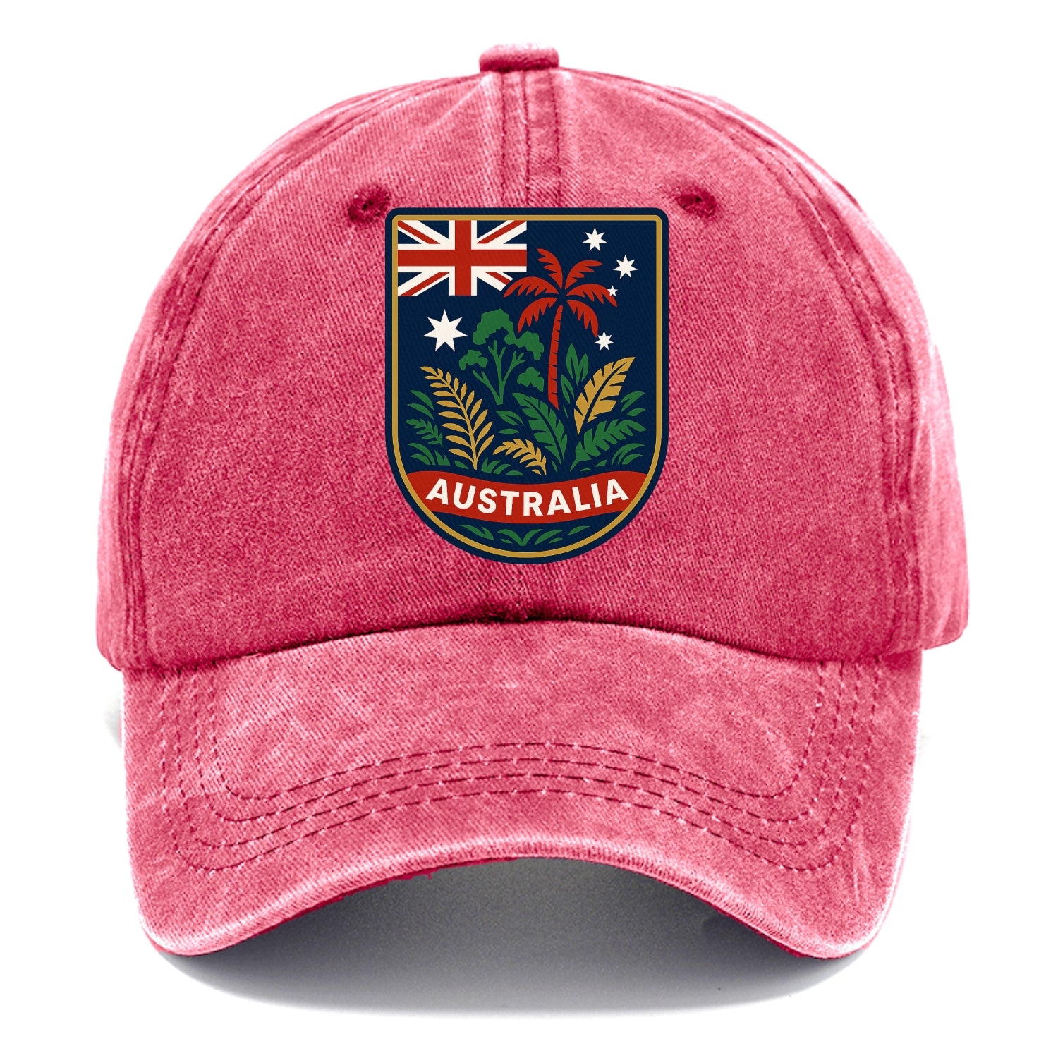 Australian Travel Badge Hat