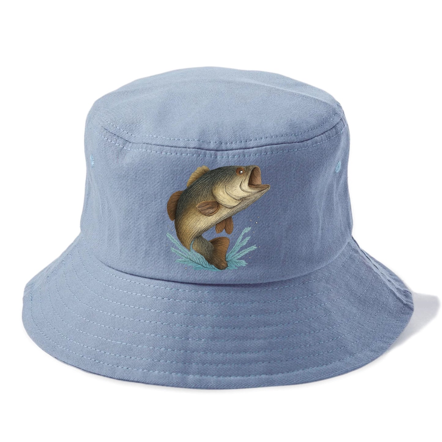 leaping bass artistic impression Hat