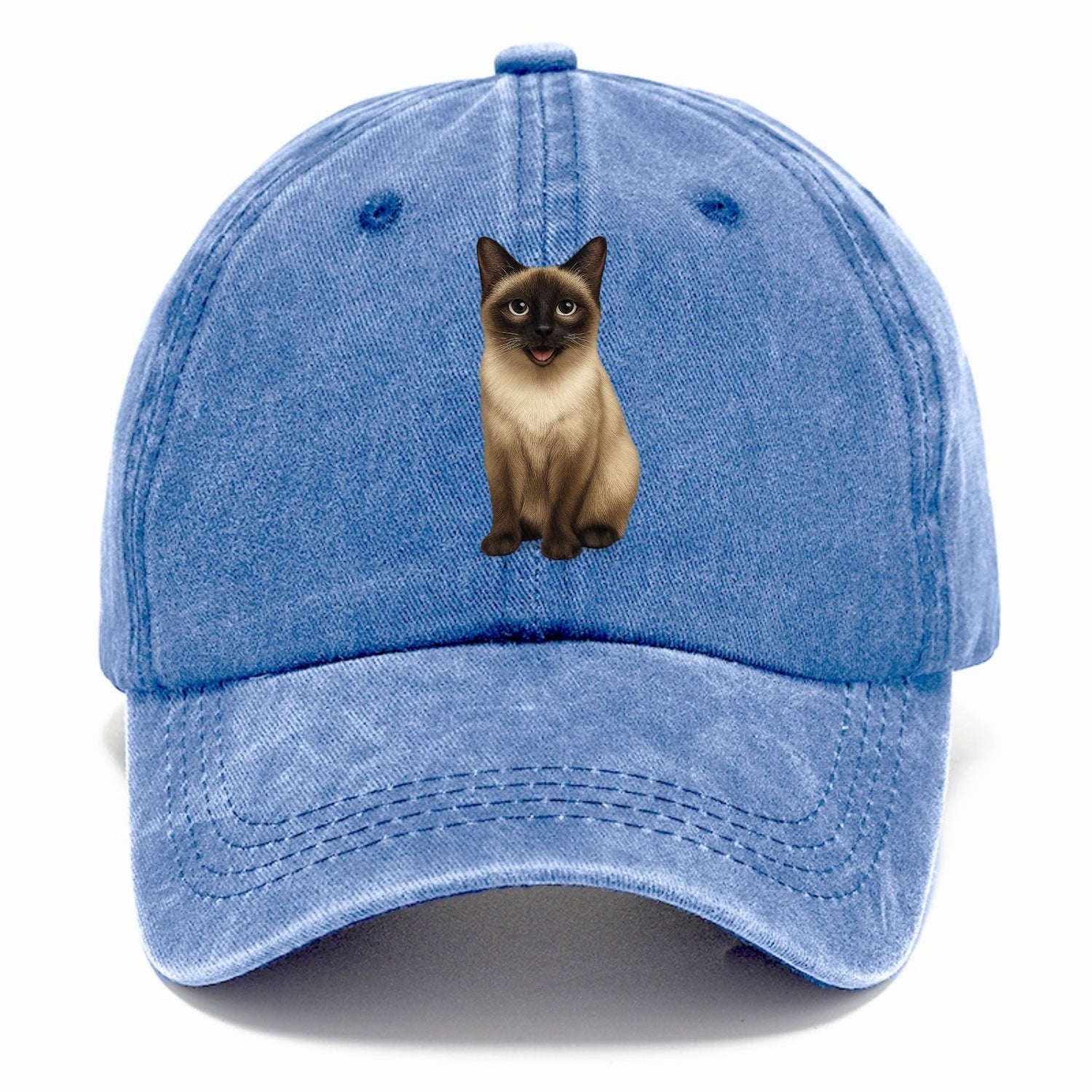 siamese cat illustration Hat
