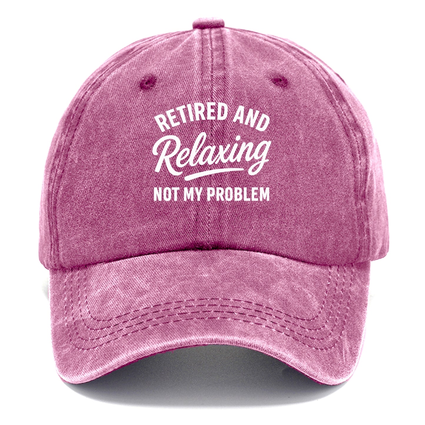 retired relaxing no problem Hat