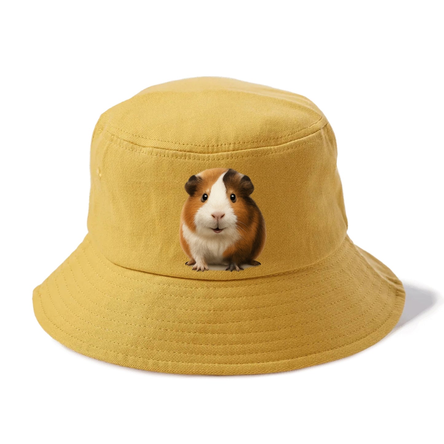 adorable guinea pig portrait design Hat