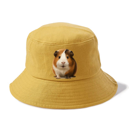 adorable guinea pig portrait design Hat