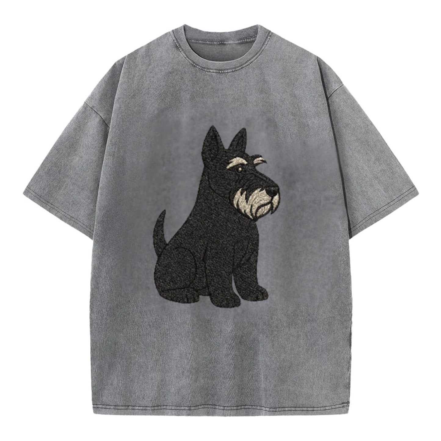 Scottish Terrier Black Sitting Pose Hat