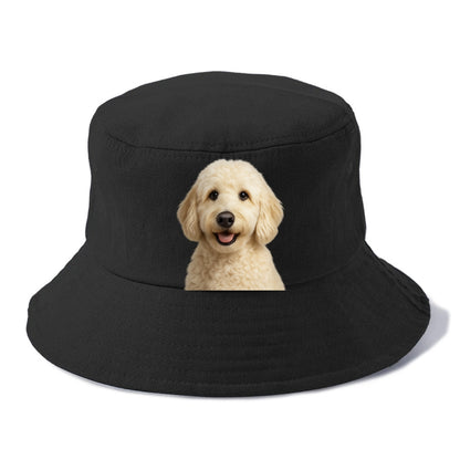 english cream doodle portrait design Hat