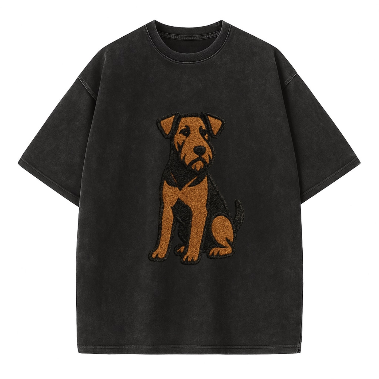 Airedale Terrier Black And Tan Design Hat