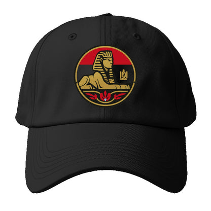egyptian sphinx heritage logo Hat