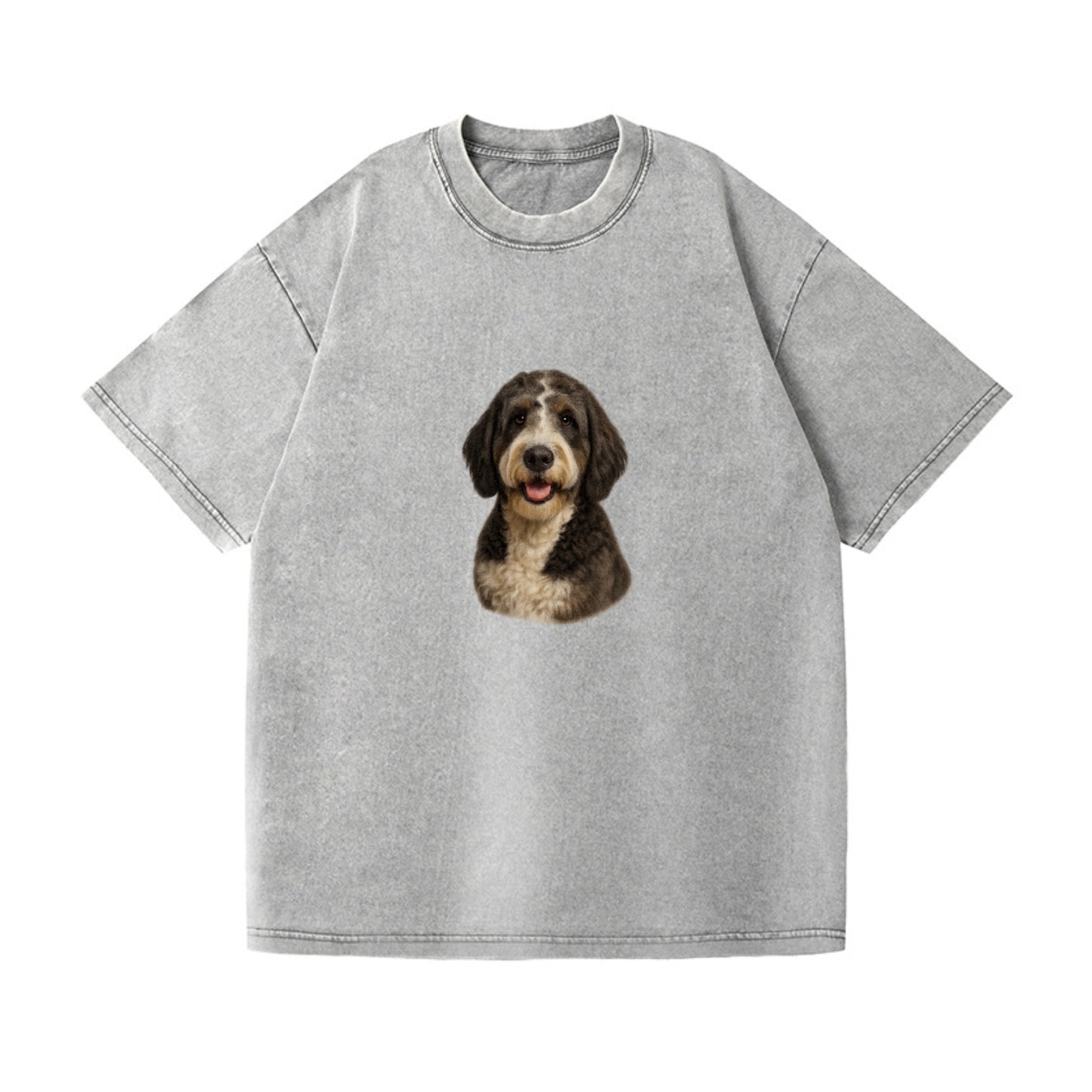saint berdoodle portrait design Hat