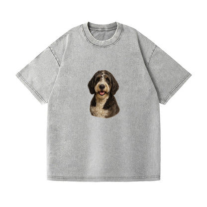 saint berdoodle portrait design Hat