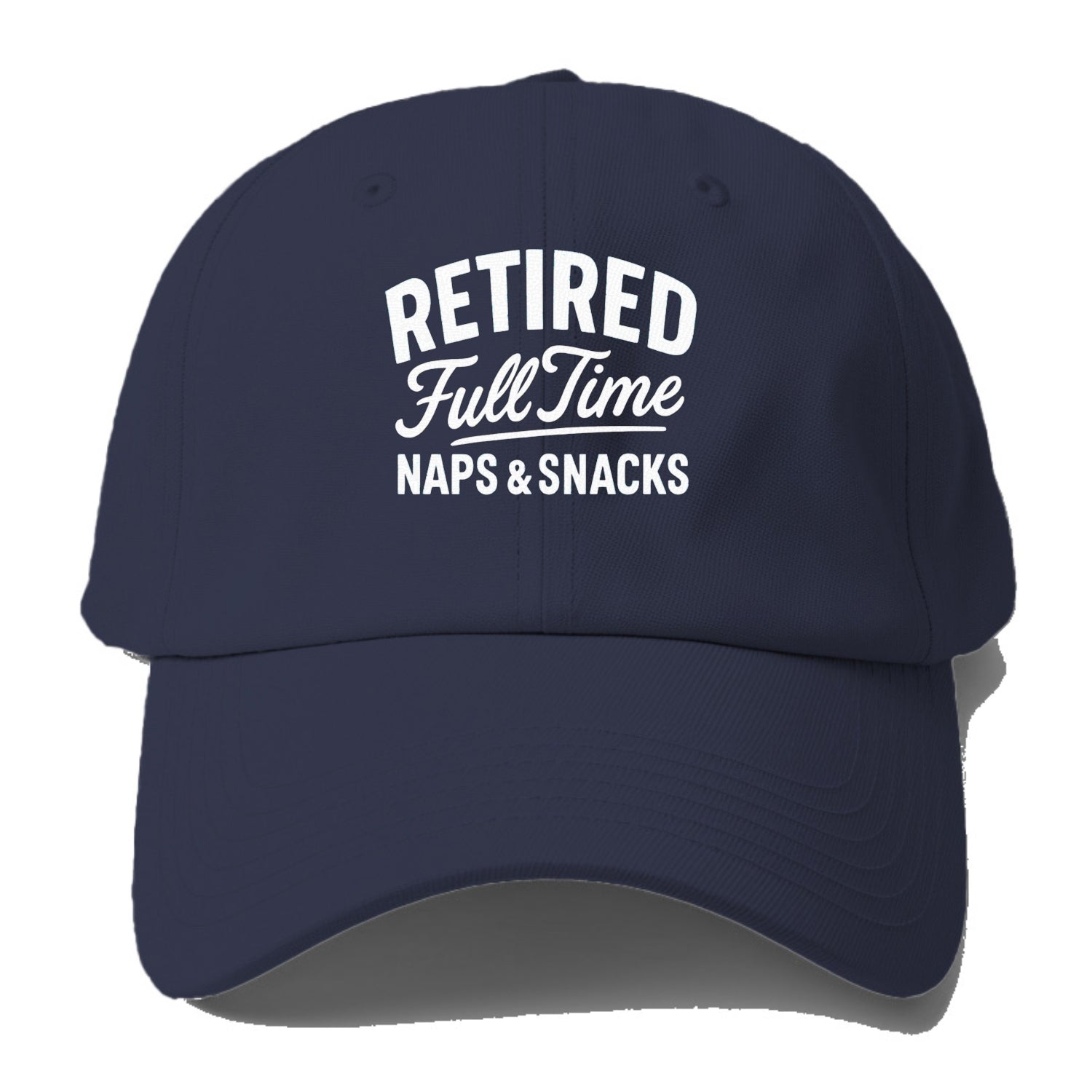 retired full time naps snacks Hat