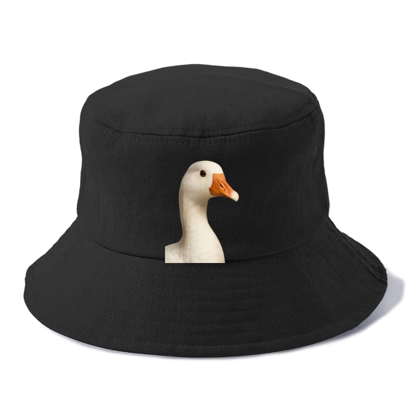 goose portrait design Hat