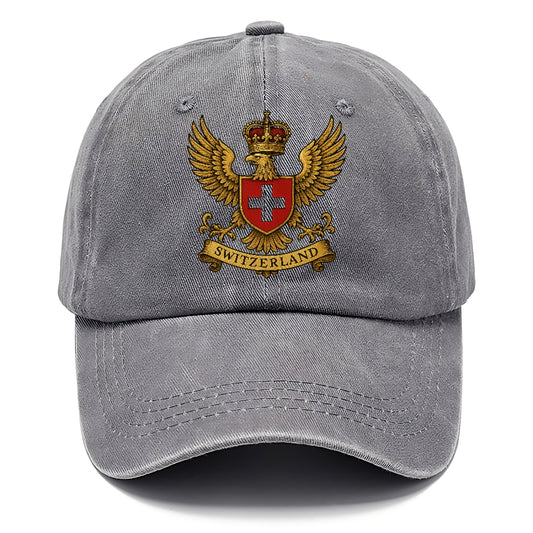 switzerland eagle logo Hat