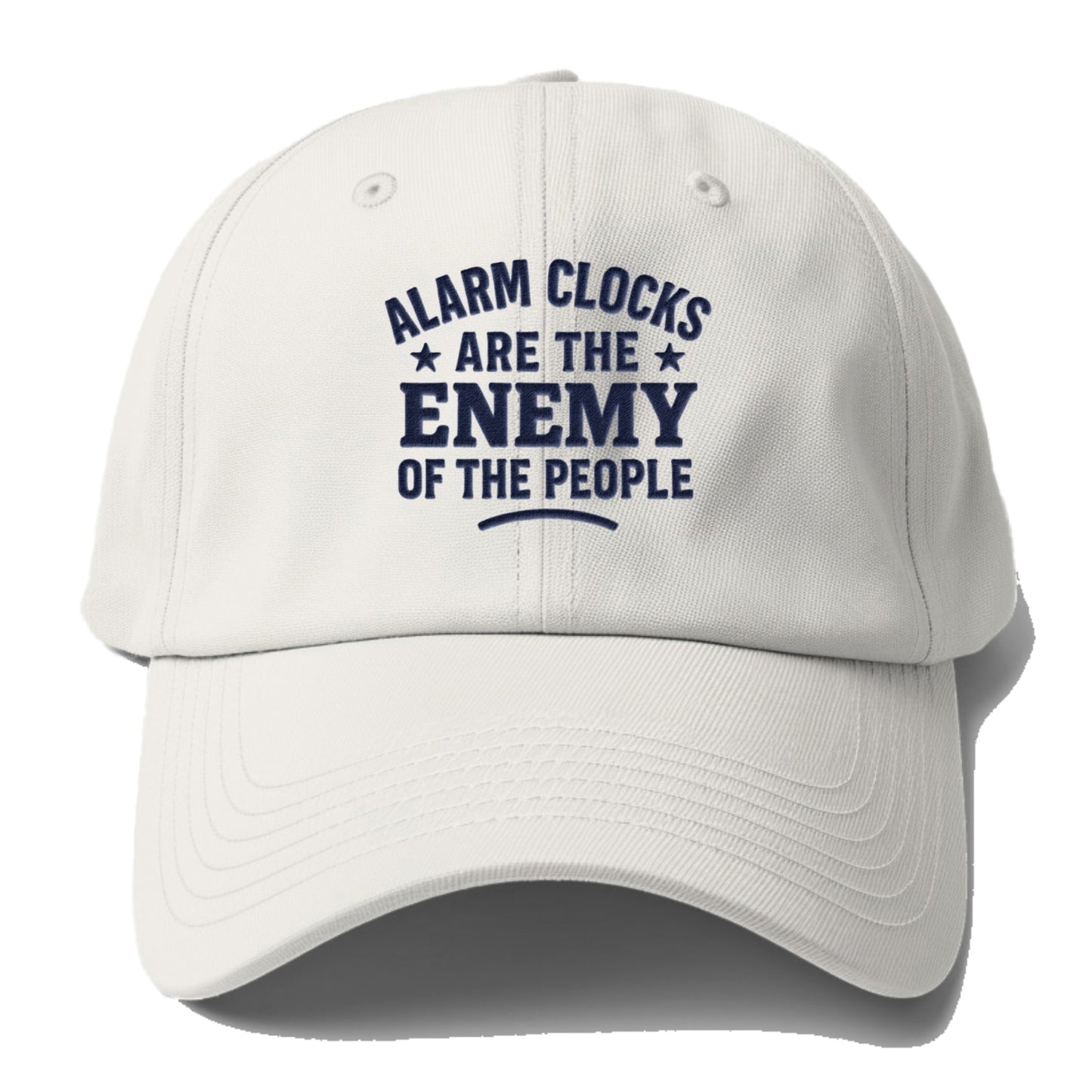 alarm clocks are the enemy of the people Hat