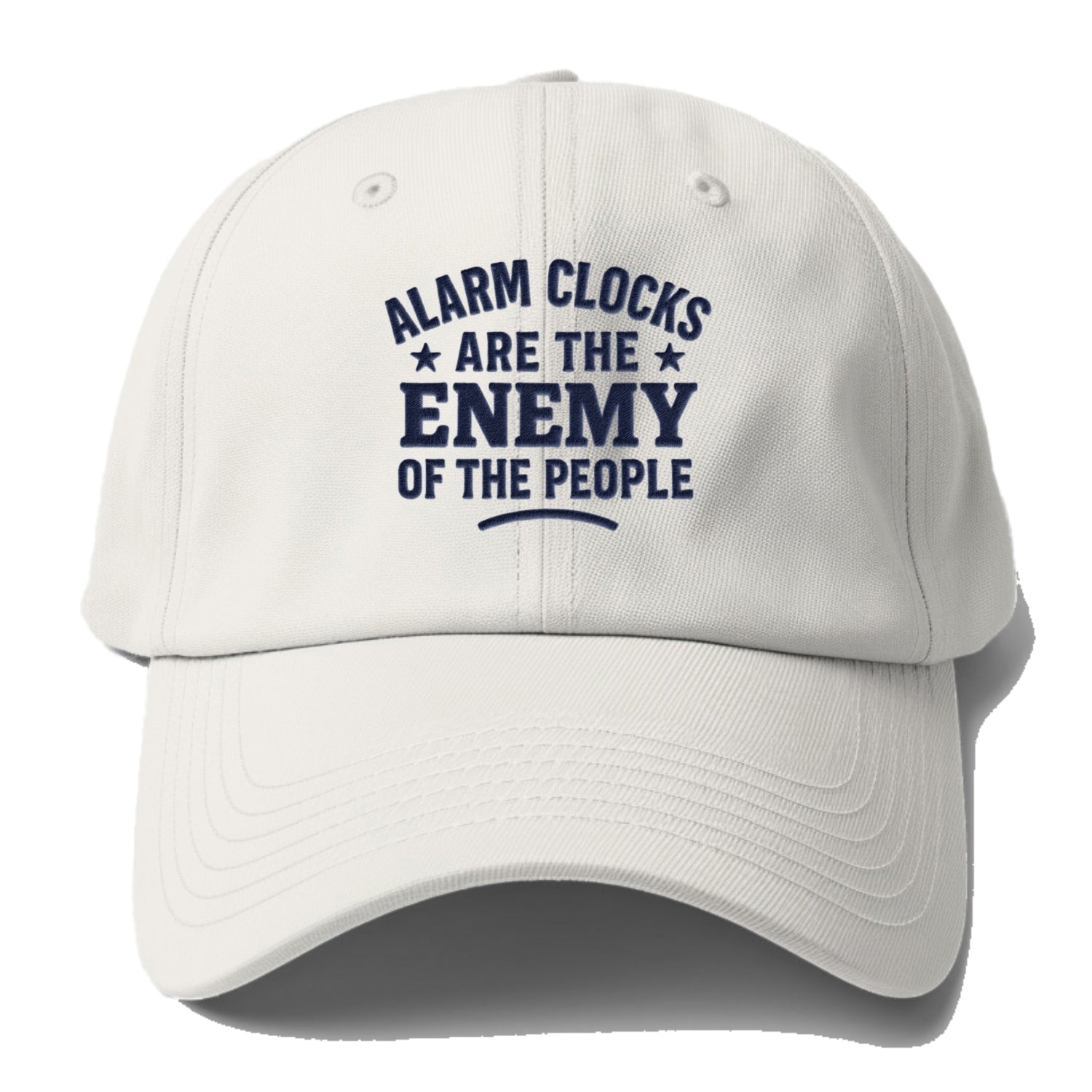 alarm clocks are the enemy of the people Hat