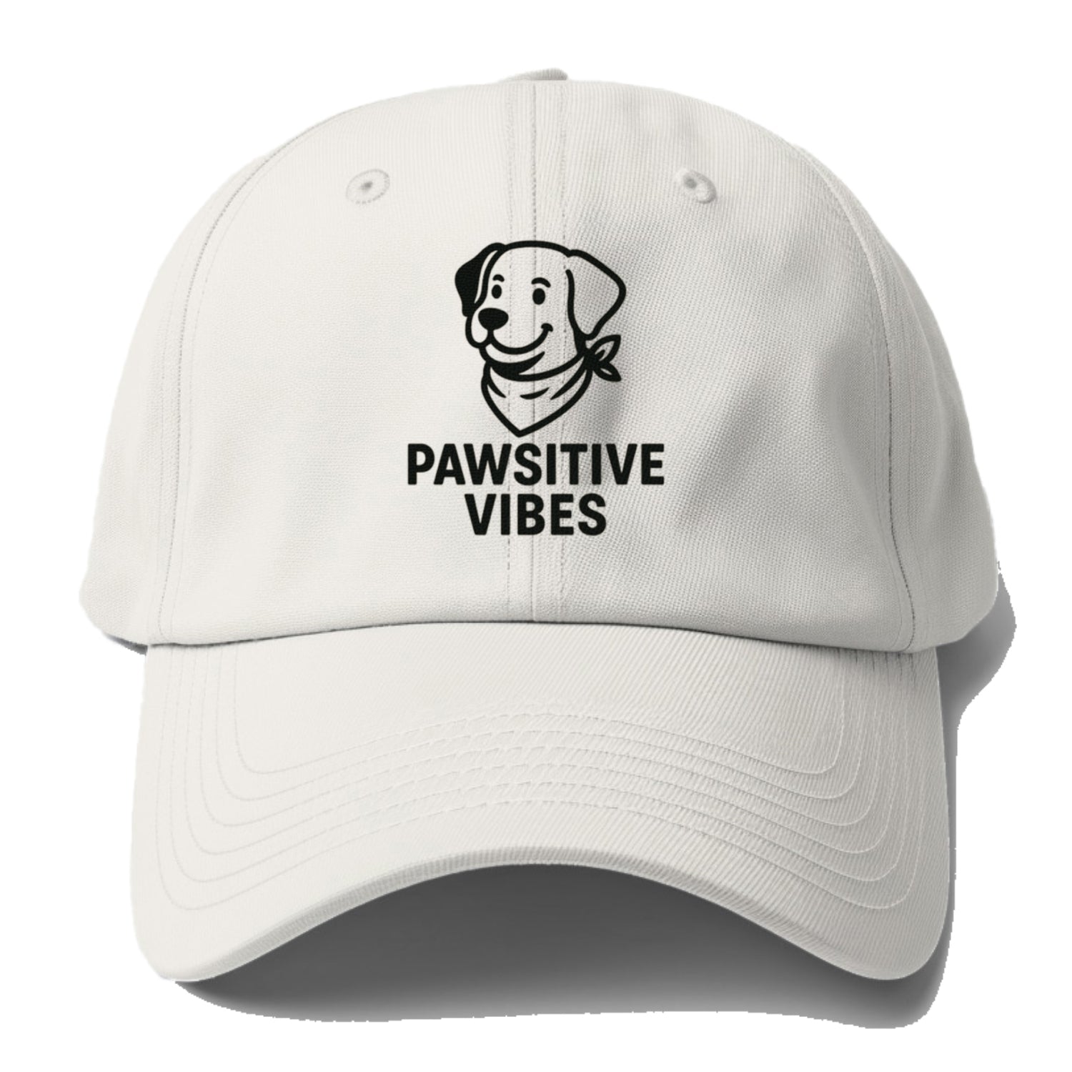 dog pawsitive vibes Hat